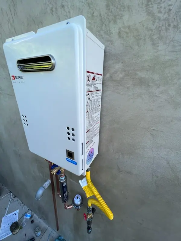 Tankless water heater installation for Biloxi homes